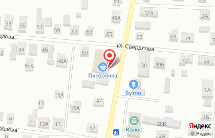 Дискаунтер Пятёрочка в Елабуге на карте
