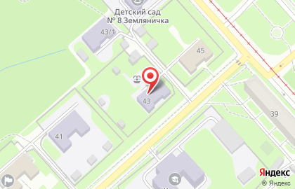 Детский сад Золотой ключик №104 комбинированного вида на улице Александра Невского на карте