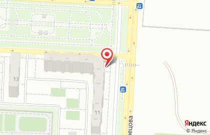 Парикмахерская Глория в Кировском районе на карте