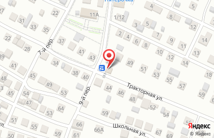 Продуктовый магазин Пятачок на Тракторной улице на карте