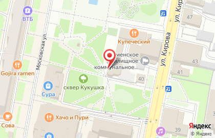 Очаково на Московской улице на карте