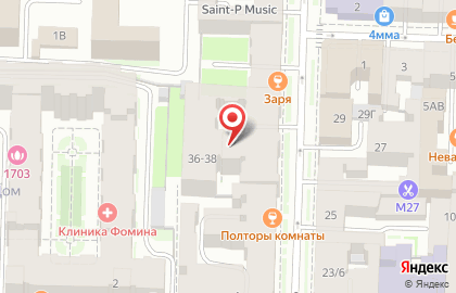 Пилон на улице Маяковского на карте