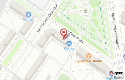 Интернет-магазин Пятая Передача в Орджоникидзевском районе на карте