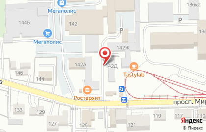 Рекламно-производственная компания Рекарт в Центральном районе на карте