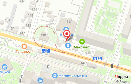Киоск по продаже печатной продукции на карте