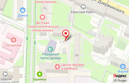 Киоск по продаже фруктов и овощей на улице Октябрьской Революции на карте