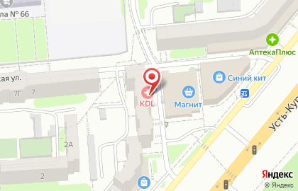 Клинико-диагностическая лаборатория KDL на Усть-Курдюмской улице на карте