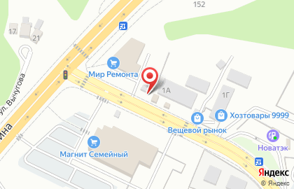 Шиномонтажная мастерская Адва на карте