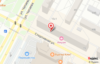 СберБанк России на Спортивной улице на карте