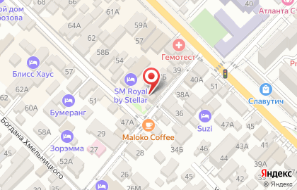 SweetHome на карте