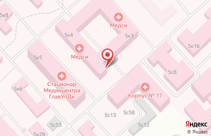 Городская клиническая больница им. С.П. Боткина во 2-м Боткинском проезде на карте