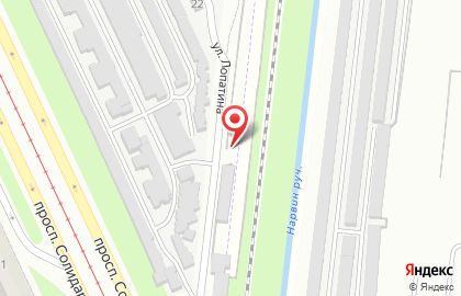 Автостоянка в Санкт-Петербурге на карте