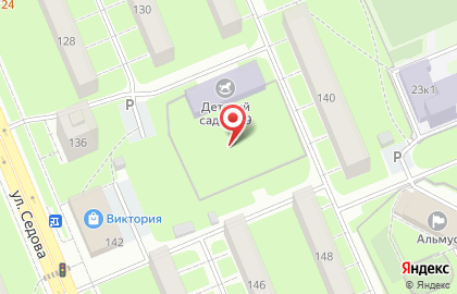 Детский сад # 49 с Приоритетным Осуществлением Квалифицированной Коррекции Отклонений в Физическом и Психическом Развитии Воспитанников на карте