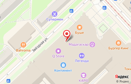 Магазин детских товаров Детский мир в Санкт-Петербурге на карте