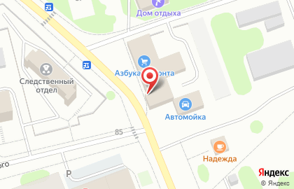 Сауна в Мурманске на карте