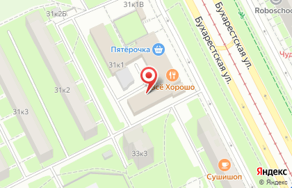 Магазин сантехники Сантех мастер на Бухарестской улице на карте