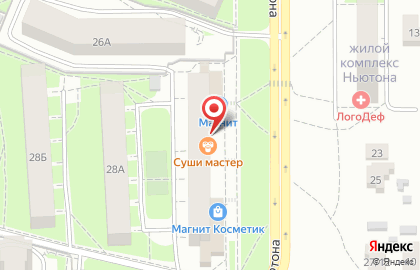 Пекарня Корица в Фрунзенском районе на карте