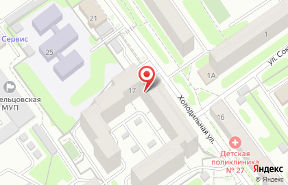 Торговая компания Теплосиб в Заельцовском районе на карте