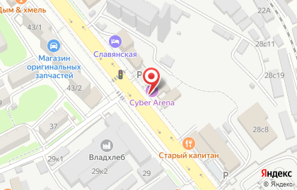 Кибер клуб Arena на карте