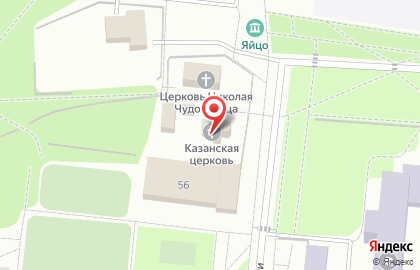 Храм Казанской Божьей Матери на карте