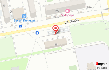 Магазин разливного пива Золотая пена в Центральном районе на карте