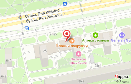 Магазин Красное & Белое в Москве на карте