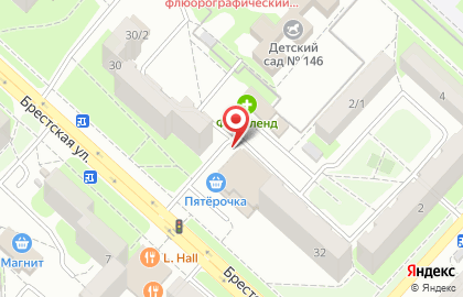 Киоск по продаже печатной продукции в Дзержинском районе на карте