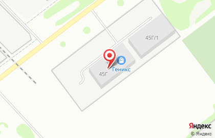 Научно-производственная фирма Геникс на улице Крылова на карте