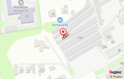 АвтоТехСнаб в Ленинском районе на карте