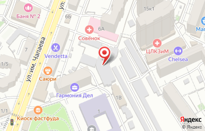 До рассвета в Октябрьском районе на карте