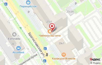 Аптека Планета здоровья на Братиславской улице, 27 к 1 на карте