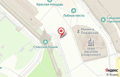 Алексей Новацкий на Красной площади на карте