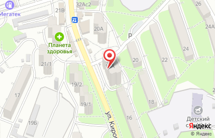 Продуктовый магазин во Владивостоке на карте