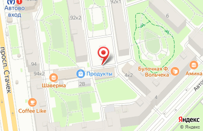 Ателье по ремонту одежды на Автовской улице на карте