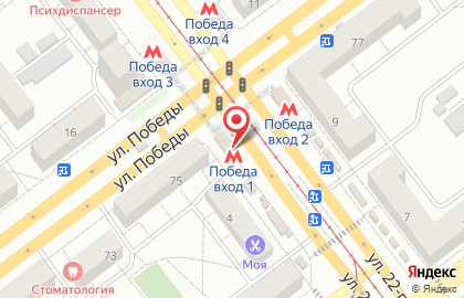 Магазин кондитерских изделий в Советском районе на карте