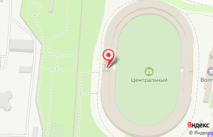 Центральный стадион в Астрахани на карте