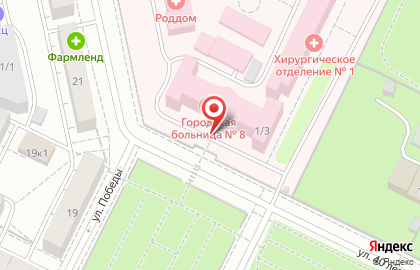 Аптека Центральная районная аптека №111 в Орджоникидзевском районе на карте