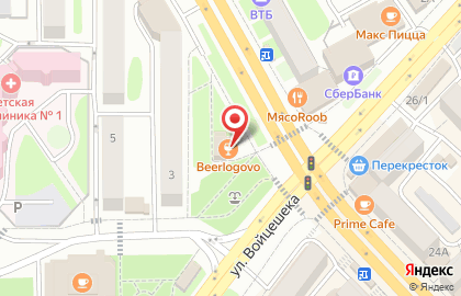 Паб BeerLogovo на карте