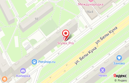 Химчистка БиоЛайф-Экспресс в Фрунзенском районе на карте