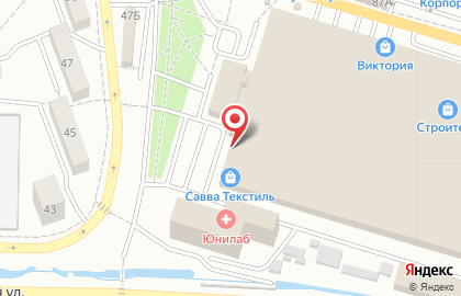 Магазин Вента Плюс на Бородинской улице на карте