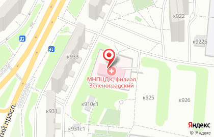 Кожно-венерологический диспансер №30, Зеленоградский административный округ на карте
