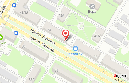 Агентство страхования Страховой союз на проспекте Ленина на карте