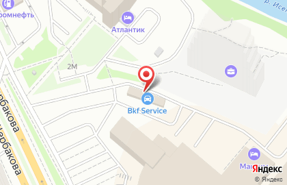 Ресторан быстрого обслуживания Макдоналдс на улице Щербакова на карте