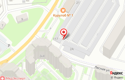 Гаражный кооператив Северный на карте