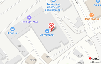 Автотехцентр ВДВ на карте