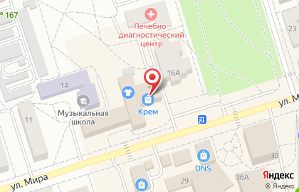 ООО СтройМастер на улице Мира на карте