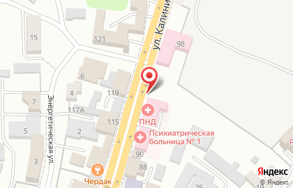 Реабилитационный центр "Решение" в Советском районе на карте
