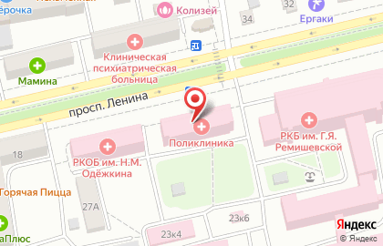 Рекламно-производственная компания Планета на проспекте Ленина на карте