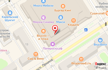 Магазин товаров для шитья и рукоделия Иголочка на проспекте Ленина на карте