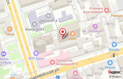 Ростовский филиал Банкомат, Промсвязьбанк на улице Города Волос на карте